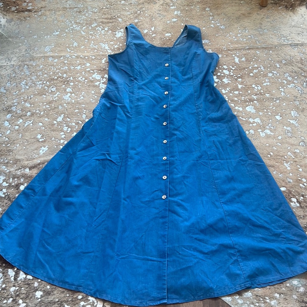 Blair NWOT PL sleeveless blue dress